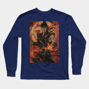 Liu Kang Mortal Kombat Long Sleeve T-Shirt